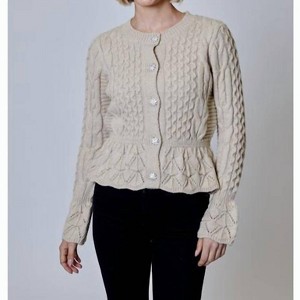 Women's Cable-Knit Crewneck Cardigan - DESIGN HISTORY - 1 of 1