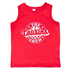 The Juniper Shop The Cousins Crew Checkered Toddler Tank - 1 of 4