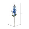 Vickerman 33" Artificial Larkspur Spray, 3 per bag - 3 of 4