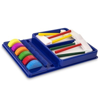 Rainbow Watercolor Paint Set with Foam Brushes, 12 Pieces