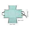 Unique Bargains Flower Pattern Pet's Car Seat Cover Blue 1 Pc - 4 of 4