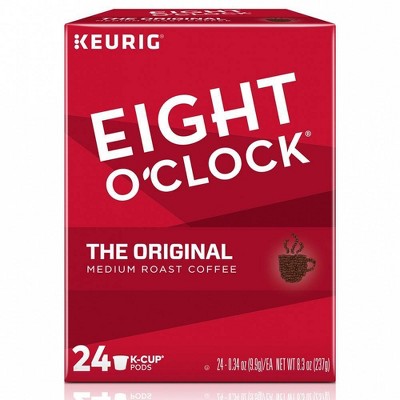 Photo 1 of ** Best By 07/25/2024 ** Eight OClock Original Medium Roast Coffee Pods - 24ct