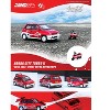 Honda City Turbo II (Right Hand Drive) Red & White "Coca-Cola" w/Honda Motocompo Scooter 1/64 Diecast Model Car by Inno Models - 2 of 3