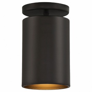 Access Lighting Pint 1 - Light Flush Mount in  Matte Black - 1 of 4