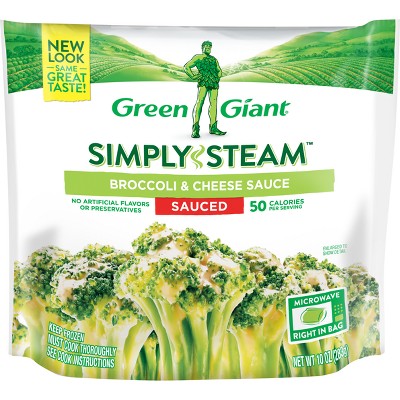 Green Giant Frozen Steamers Broccoli & Cheese Sauce - 10oz