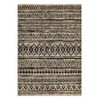 Living Room Vintage Rug, Washable Farmhouse Geometric Area Rug, Non-Slip Backing, Soft Foldable Accent Carpet for Bedroom - 3 of 4