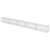 vidaXL Gabion Wall with Cover Galvanized Steel 118.1"x19.7"x78.7" - 3 of 4