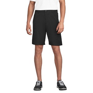 Lands' End Lands' End School Uniform Men's Active Chino Shorts - 1 of 3