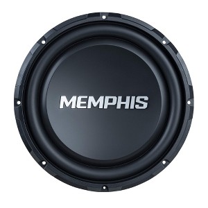 Memphis Audio SRXS1244 12" Street Reference Dual 4-Ohm Shallow Mount Subwoofer - 250 wRMS - 1 of 4