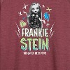 Women's - Monster High - Frankie Stein The Ghoul Next Door Lightweight French Terry Wide Neck Long Sleeve Shirt - 2 of 4