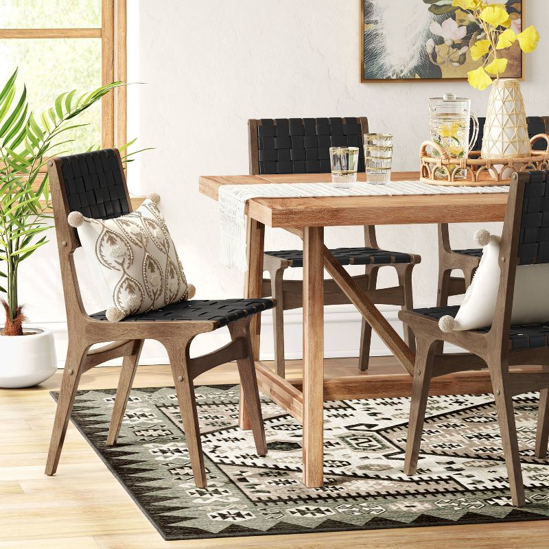Ceylon Woven Dining Chair - Threshold™, 3 of 14