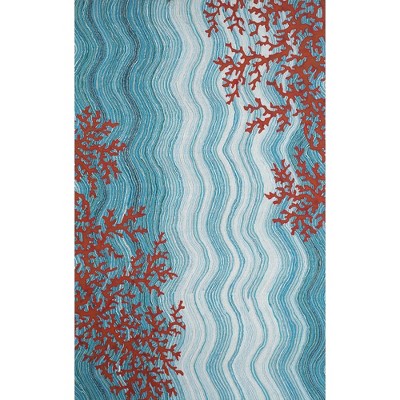 Liora Manne Visions IV Coastal Indoor/Outdoor Rug..