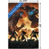 Trends International Justice League vs. Godzilla vs. Kong - Fight Unframed Wall Poster Prints - 3 of 4