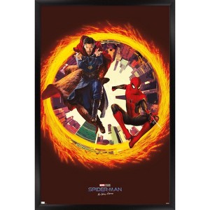 Trends International Marvel Spider-Man: No Way Home - Sling Ring Framed Wall Poster Prints - 1 of 4