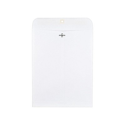 Staples Clasp & Moistenable Glue Catalog Envelopes 10"x13" Bright White 100/BX 570231