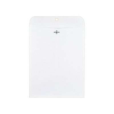 Staples Clasp & Moistenable Glue Catalog Envelopes 10"x13" Bright White 100/BX 570231