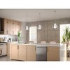 Progress Lighting Carillon 1-Light Pendant, Brushed Nickel, Clear and Opal Glass Shade - 2 of 3