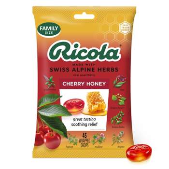 Ricola Cough Drops - Cherry Honey - 45ct