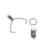 John Bead 12pcs (9mm) Stainless Steel Pinch Bail Jewelry Findings Kit - 2 of 3