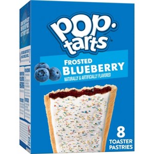 Pop-Tarts Frosted Blueberry Toaster Pastries - 8ct / 13.5oz - 1 of 4