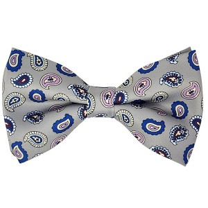 Men's Paisley Design 2.75 W And 4.75 L Inch Pre-Tied adjustable Bow Tie - 1 of 3