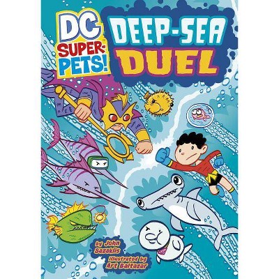 Deep-Sea Duel - (DC Super-Pets) by  John Sazaklis (Paperback)