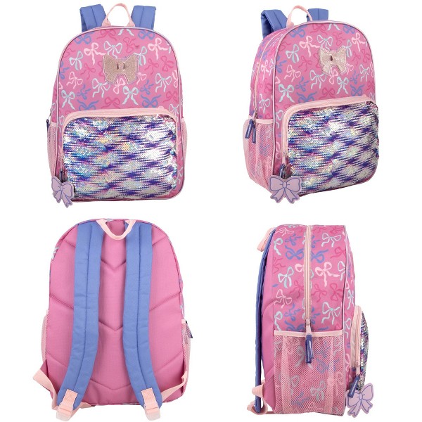 Mochila escolar Trail maker de 16.5 pulgadas para niños y niñas, set de 6 en 1 7