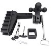 Adjustable Trailer Hitch w/hook, Heavy Duty Trl-Ball (1-7/8" x 2" x 2 Tow Hitch Fits 2-Inch Receiver, 6-Inch Drop/Rise Ball Hitches Trailer Hitches - 3 of 4