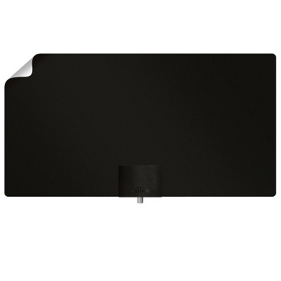 Mohu Leaf Supreme Pro Amplified Paper-Thin Indoor HDTV Antenna, with 12-Ft. Cable & Signal Indicator