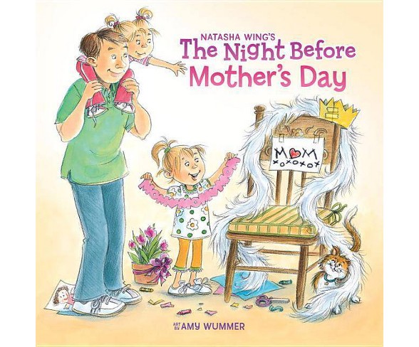 The Night Before Mother's Day ( Reading Railroad) (Paperback) by Natasha Wing
