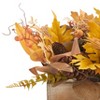 Artificial Plant - Faux 31" Oak Leaf & Eucalyptus Potted Arrangement - FXP1063 - Multicolored - Safavieh - 3 of 4