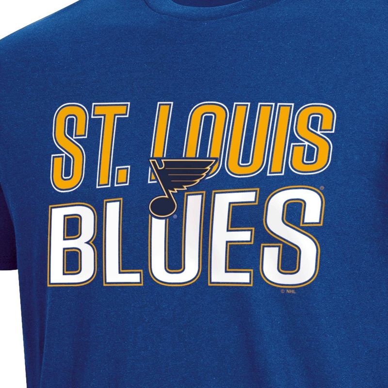 NHL St. Louis Blues Men&#39;s Short Sleeve T-Shirt, 3 of 4