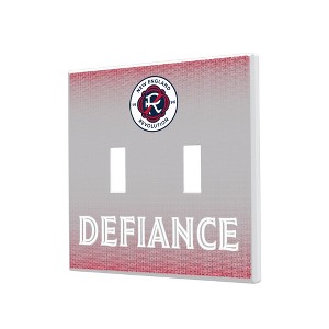 MLS Eastern Conference Teams Linen Hidden-Screw Light Switch Plate for Double Toggle - 1 of 4
