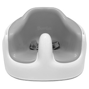 Bumbo Infant Baby Sit up Floor Seat LITE with Cushioned Seat and Safety Strap, Age 6 -12 Months, Perfect Baby Shower Gift, Cool Grey - 1 of 4