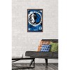 Trends International NBA Dallas Mavericks - Maximalist Logo 23 Framed Wall Poster Prints - 2 of 4