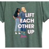 Women's - Barbie - Lift Each Other Up Short Sleeve Graphic T-Shirt - 2 of 4
