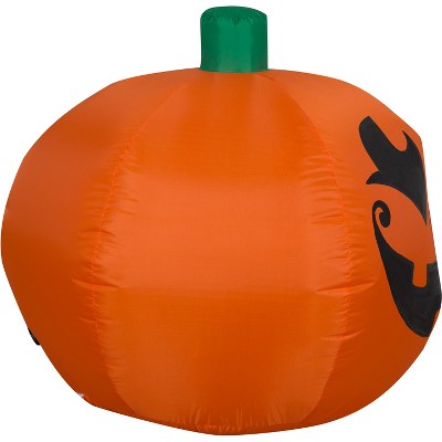 Orange Inflatable Happy Jack-O-Lantern, 2.5 ft Tall