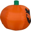 Gemmy Airblown Inflatable Happy Jack O' Lantern, 2.5 ft Tall, Orange - 3 of 4