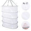 Unique Bargains Single Layer Drying Basket Gray 1 Pc - 3 of 4