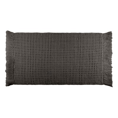 Lavish Home 2PC Waffle Bath Mat Set