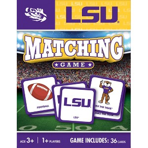 MasterPieces Officially Licensed NCAA LSU Tigers Matching Game for Kids and Families - 1 of 4