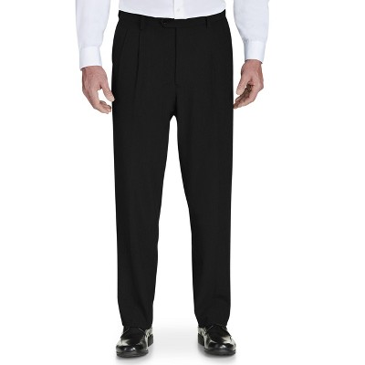 Gold Series Waist-Relaxer Pleated Pants - Men's Big and Tall