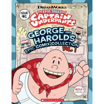 Captain Underpants - Scholastic Comics! - Janet's Comics & Cartoons