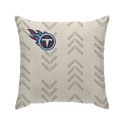 NFL Tennessee Titans Wordmark Decorative Throw Pillow