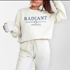 Simply Sage Market S.W.Smiley Radiant Smiley Outline Lightweight Garment Dyed Sweatshirt - 2 of 4