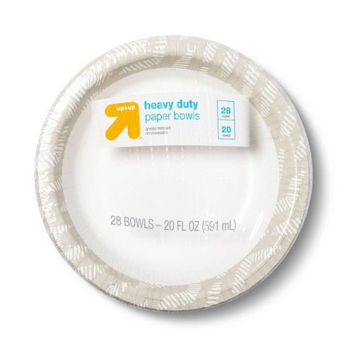 Heavy Duty 20 oz Paper Bowls - Shop Plates & Bowls at H-E-B