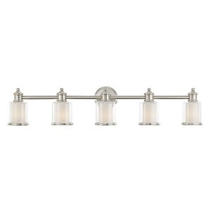 Livex Lighting Middlebush 5 - Light Vanity in  Brushed Nickel - 1 of 1