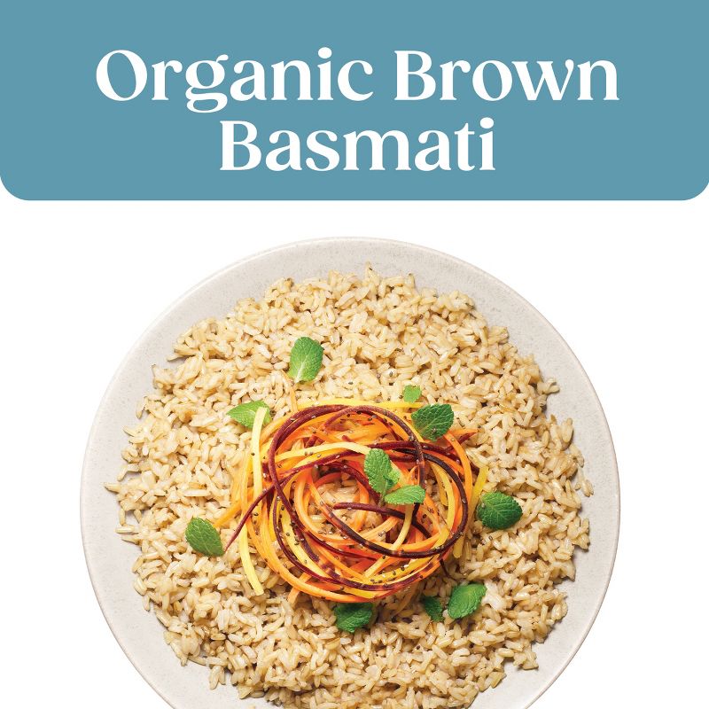 Seeds of Change Organic Brown Basmati Rice Microwavable Pouch - 8.5oz, 3 of 8