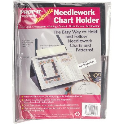 PROP-IT Portable Magnifying Needlework Chart Holder