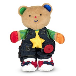 Melissa & Doug K's Kids - Teddy Wear Stuffed Animal Educational Toy - 1 of 4